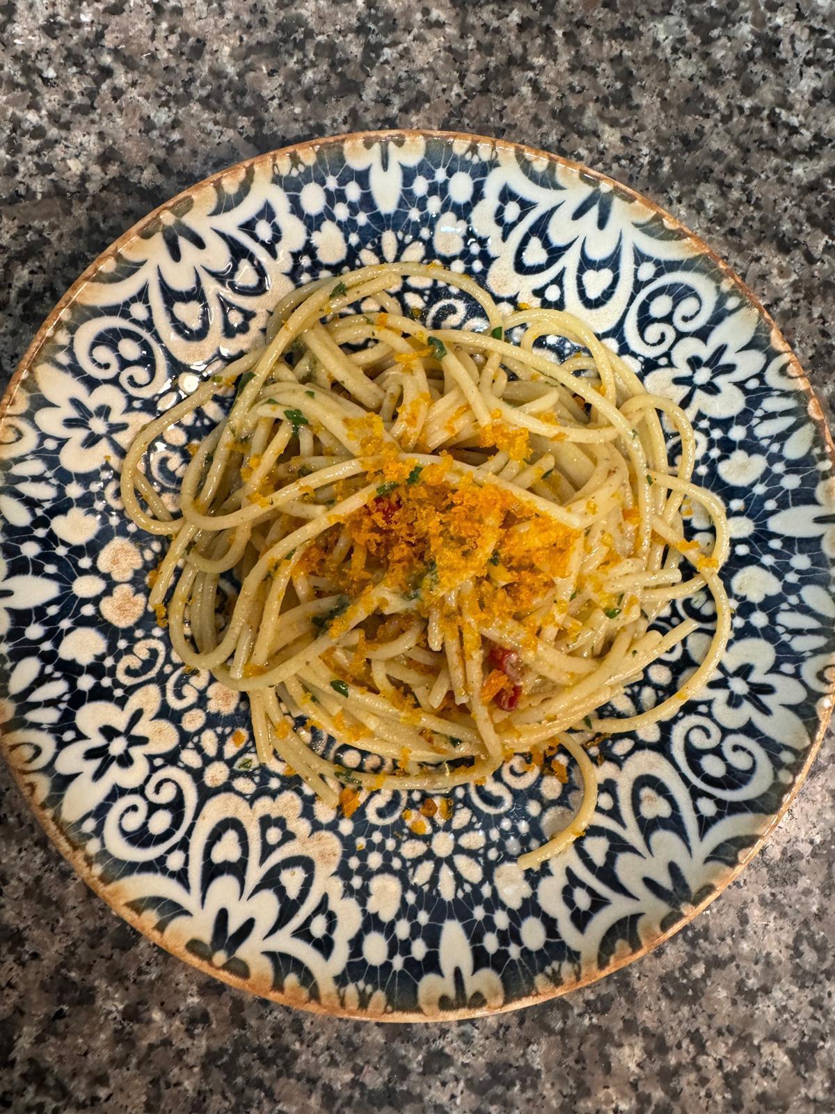 Spaghetti Bottarga E Limone