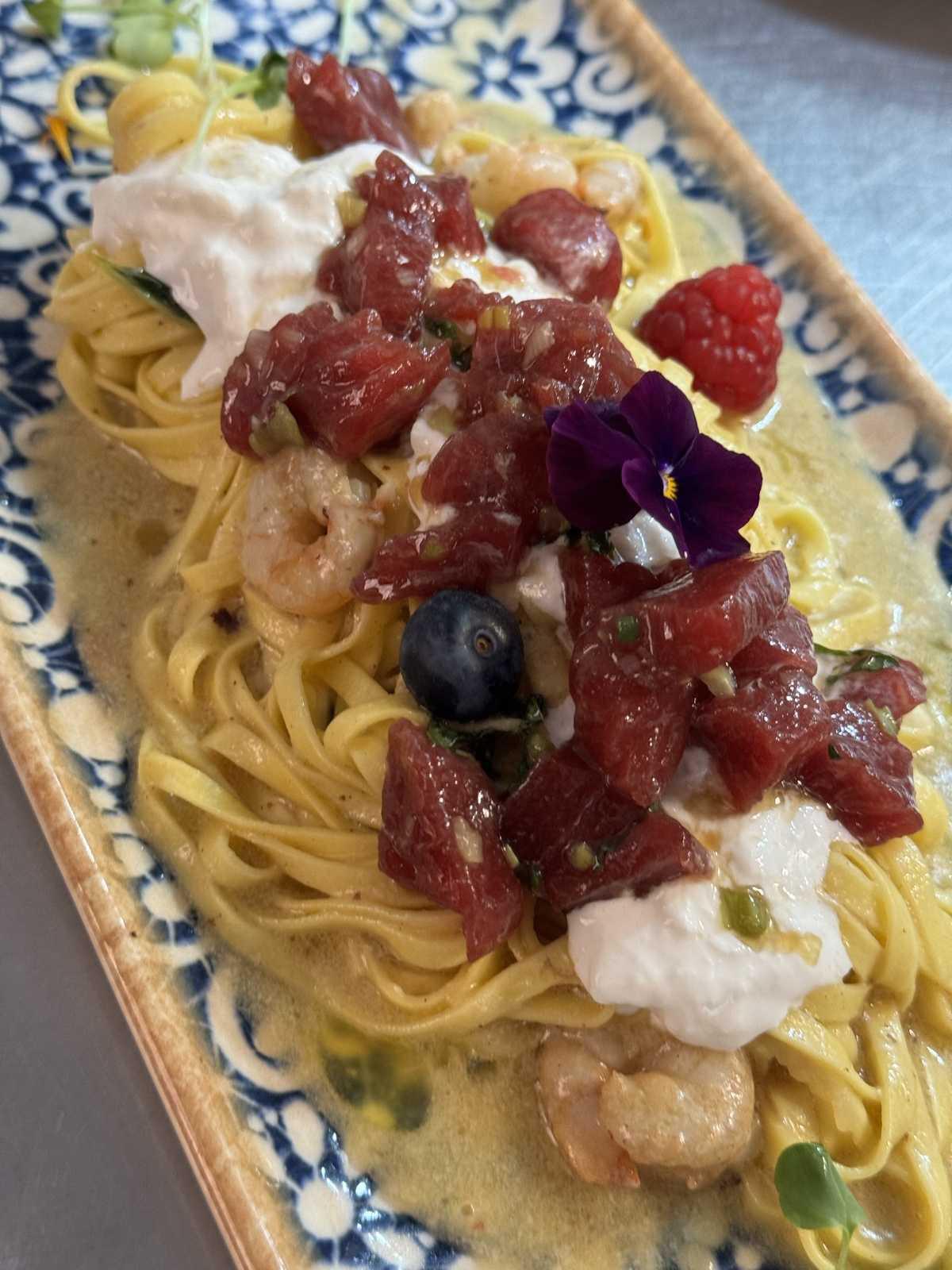 Taglioline Royal Lime E Tartar Di Tonno