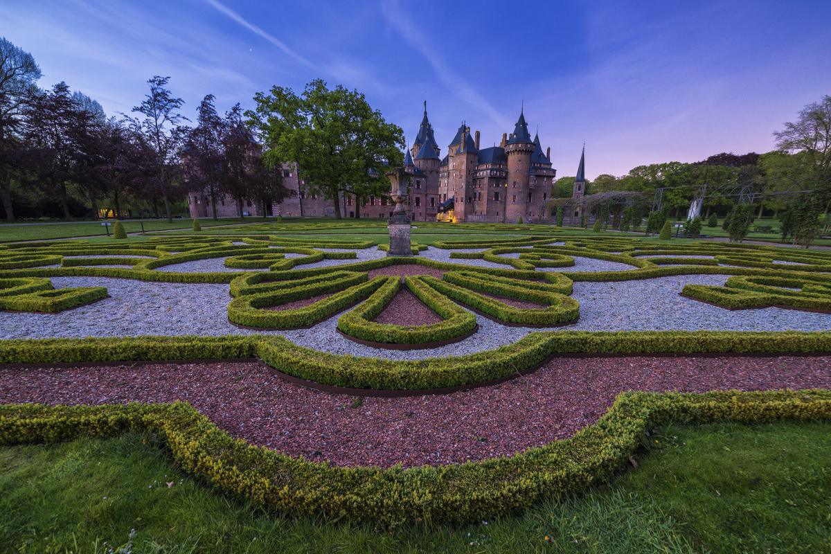 4. Buxusparterre 4. Buxusparterre