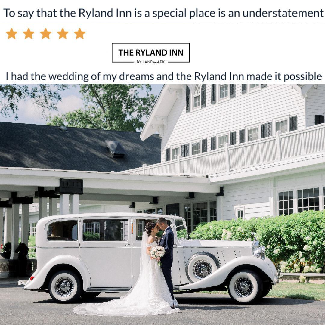 Testimonial Tuesday about The Ryland Inn! 