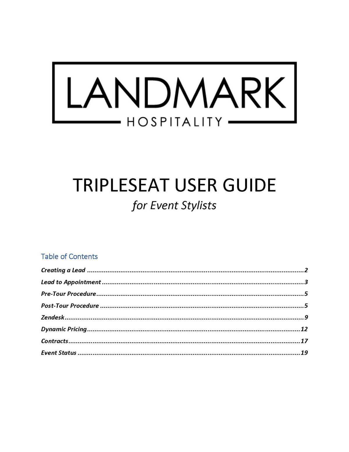 Tripleseat User Guide