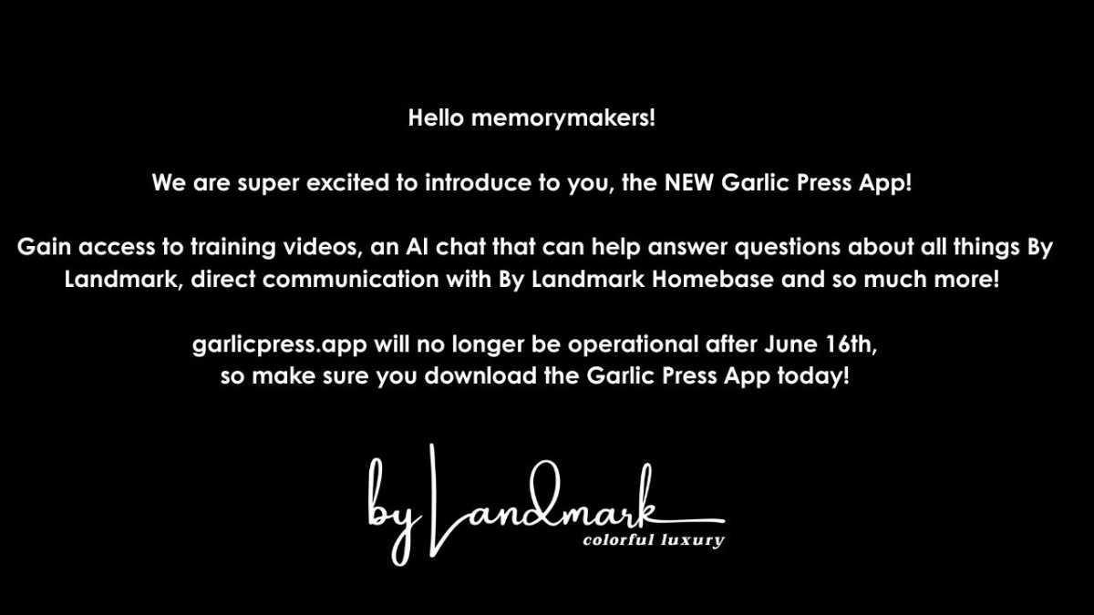 Important Information Regarding Garlic Press!