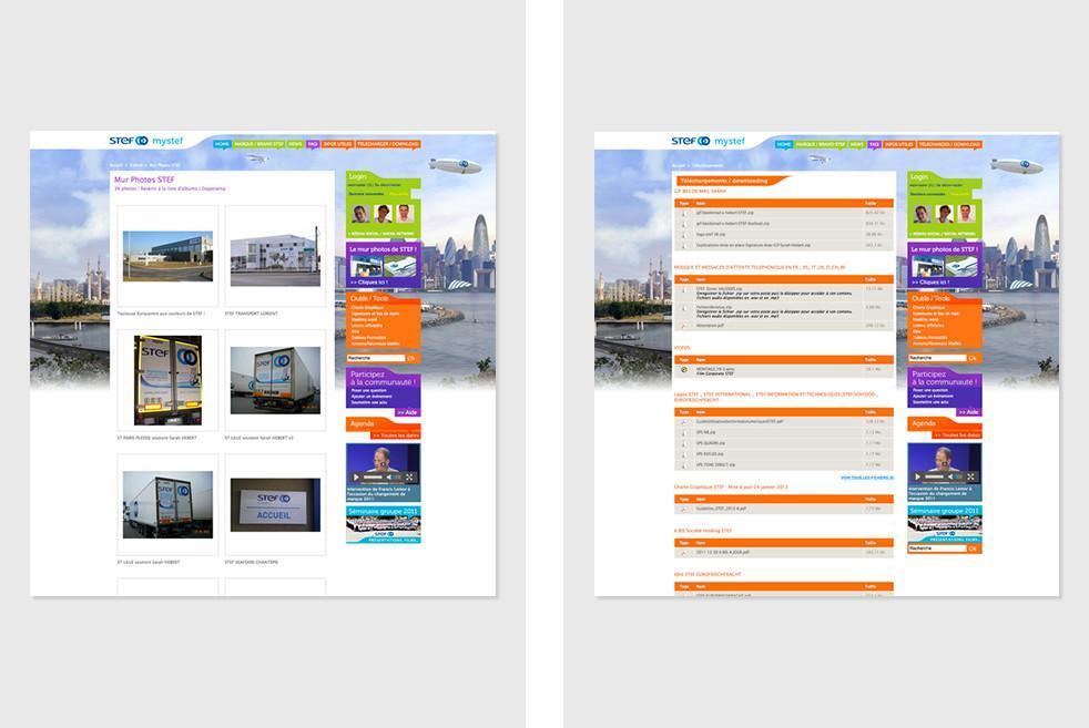 Intranet pour accompagner le changement de Marque