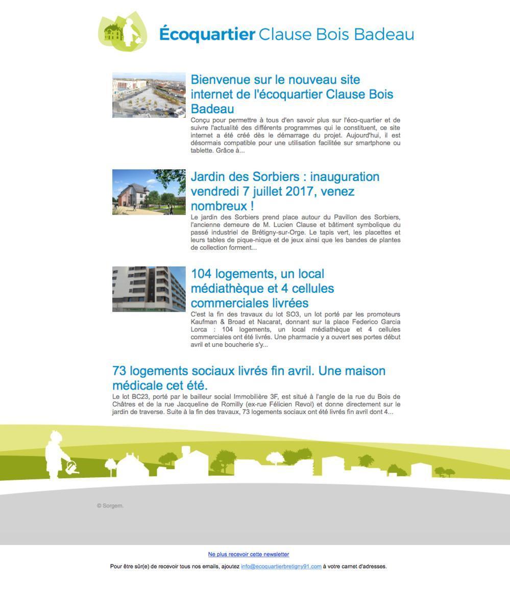 Éco-quartier Clause-Bois Badeau : un nouveau site responsive