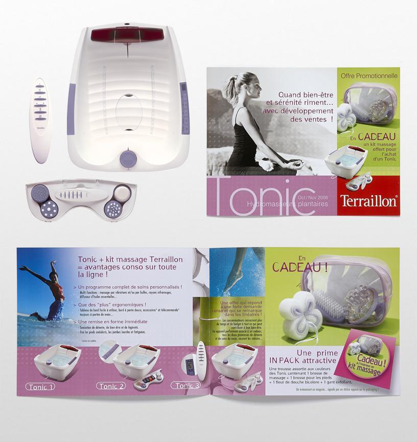 Packshot, ambiance, packaging, argumentaire de vente, opération spéciale, box palette, sticker... la panoplie Terraillon !