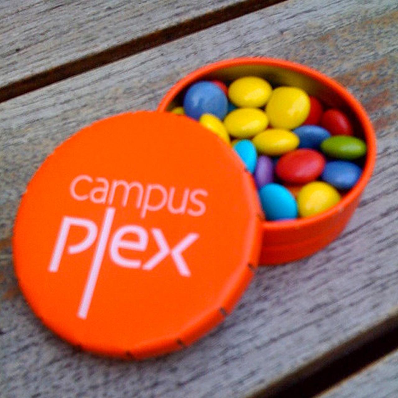#campusplex #logo #goodies #boitemetal 