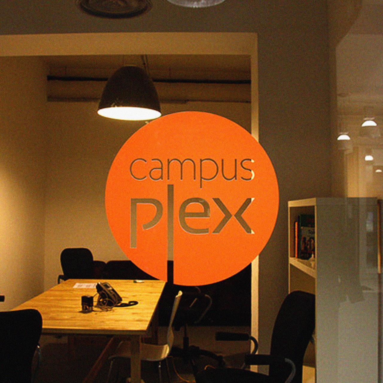 #campusplex #logo #identitévisuelle #sticker #vitrophanie
