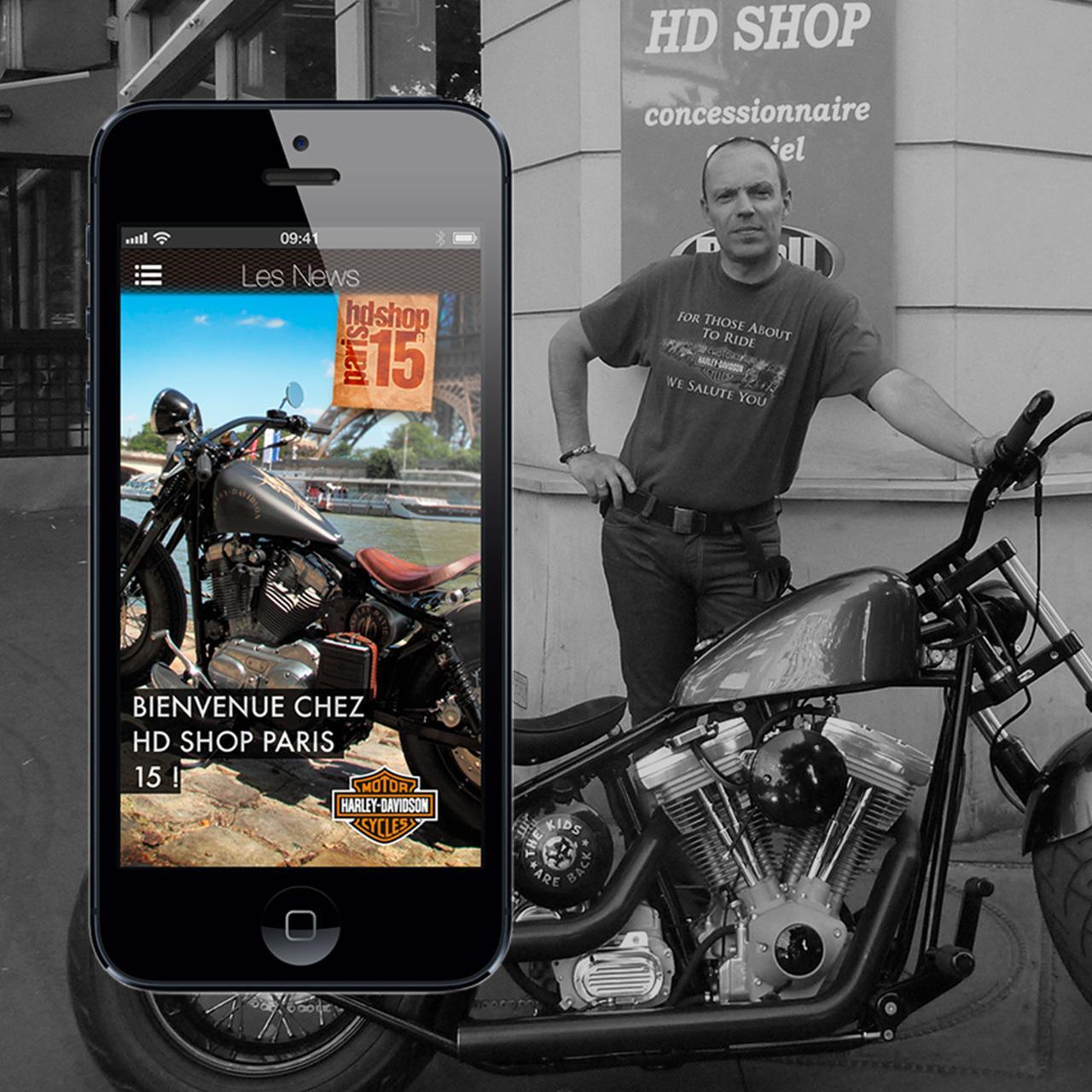#hdsop #harleydavidson #appli #web
