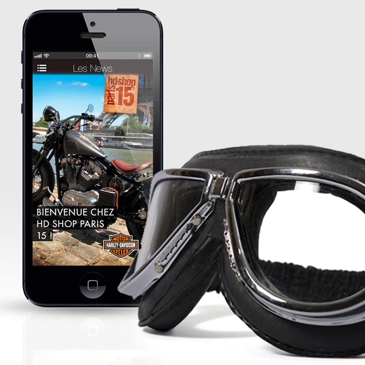 #hdshop #harley davidson #appli #web