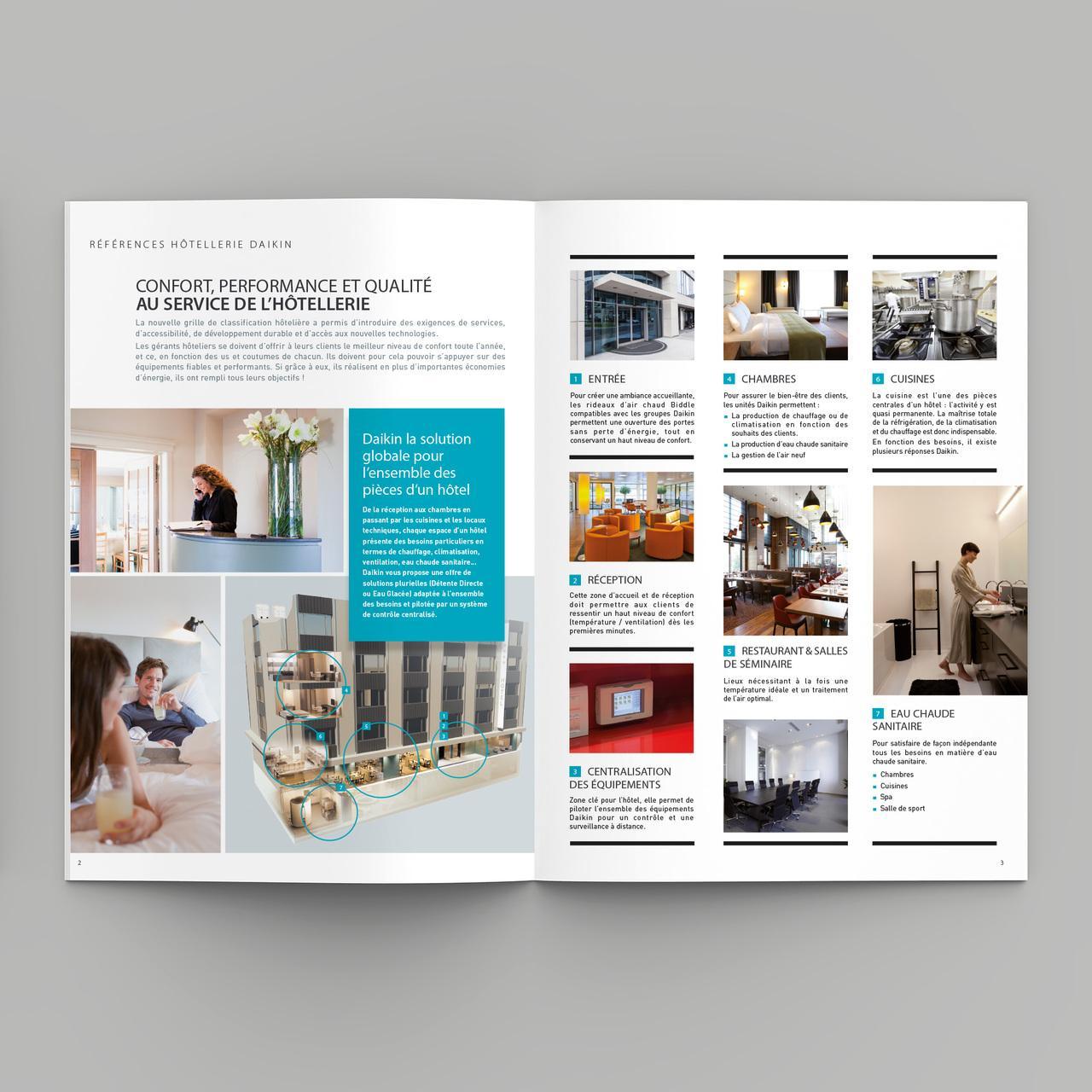 #daikin #brochure hotellerie #catalogue #print