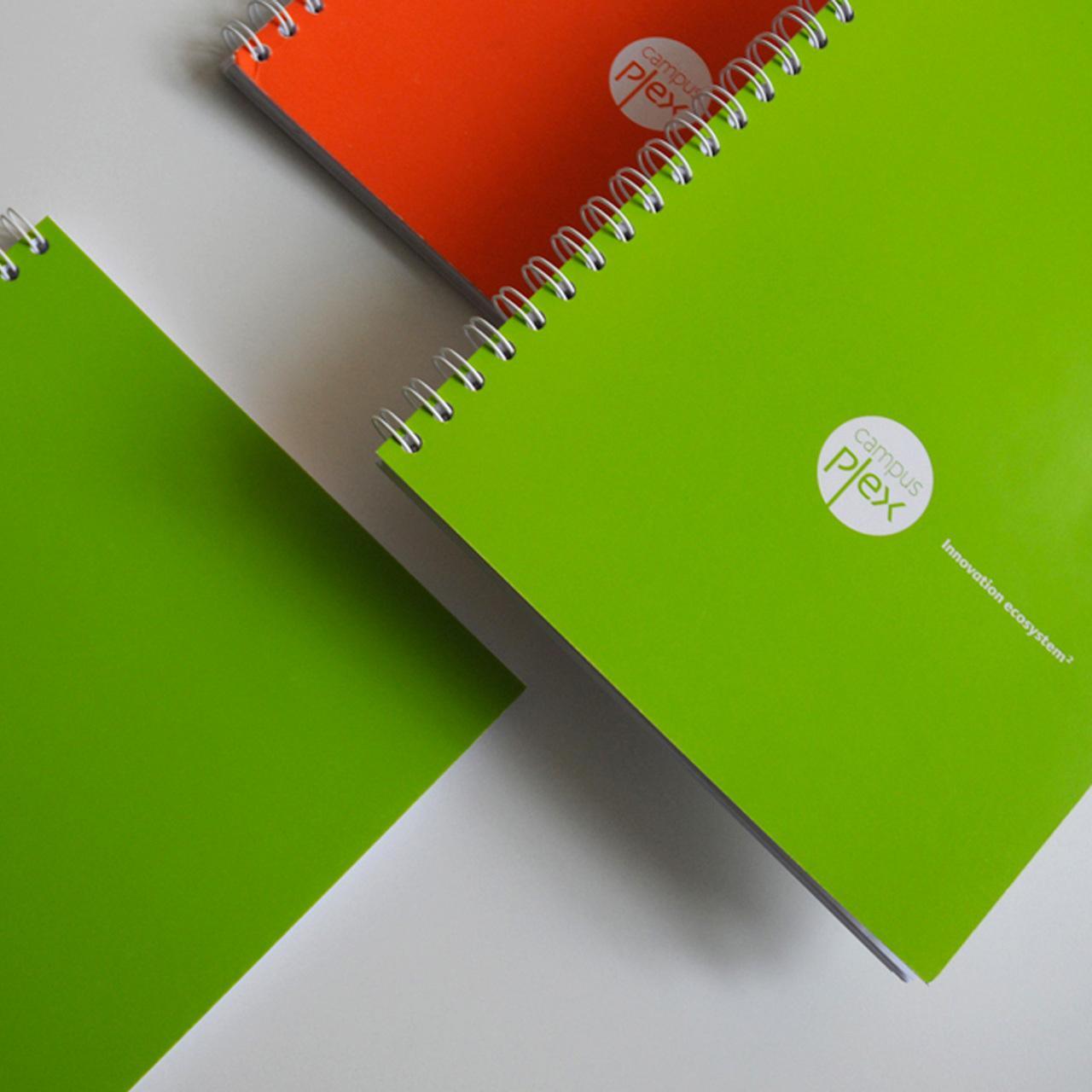 #campusplex #logo #papeterie #carnets