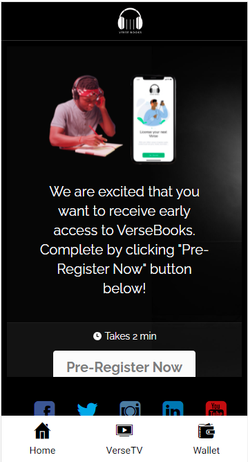 Verse Books | Connect App