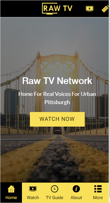 RAW TV | Connect App