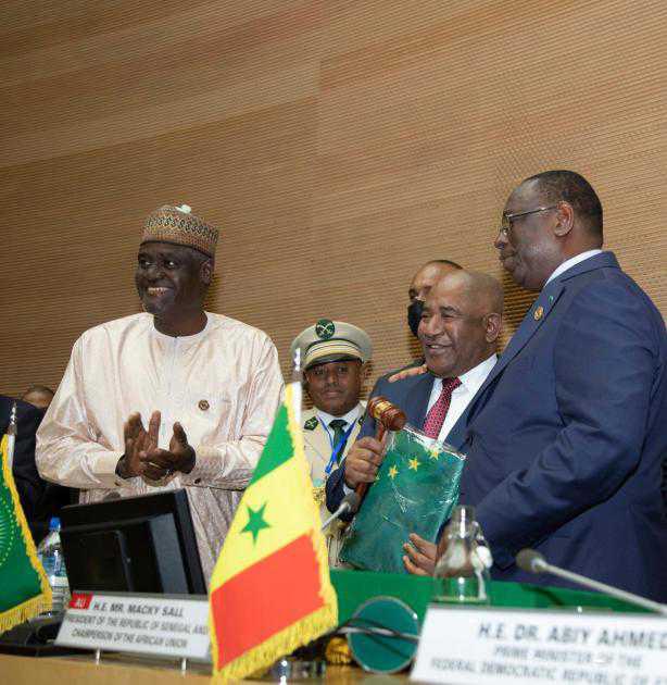 Président Azali Assoumani élu président de l'Union Africaine