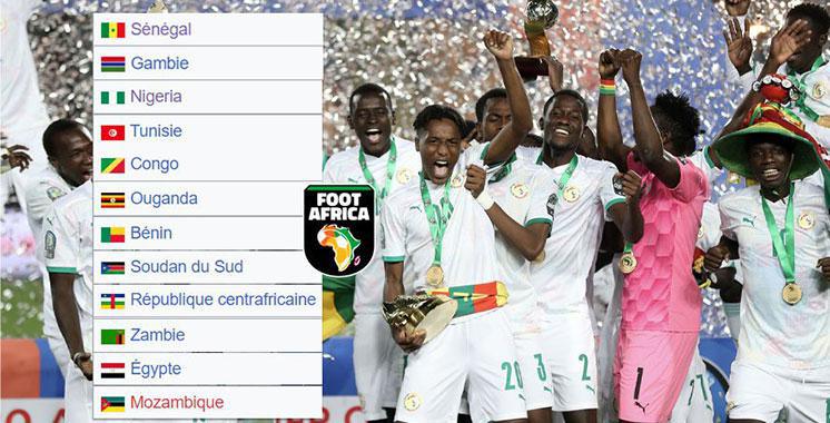 Le Sénégal vainqueur de la Coupe d'Afrique des Nations U20