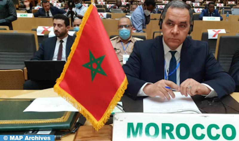 Le Maroc condamne fermement toute activité d'exploitation et d'enrôlement des enfants des camps de réfugiés dans des milices armées, selon les principes de la Charte des Droits de l'UA