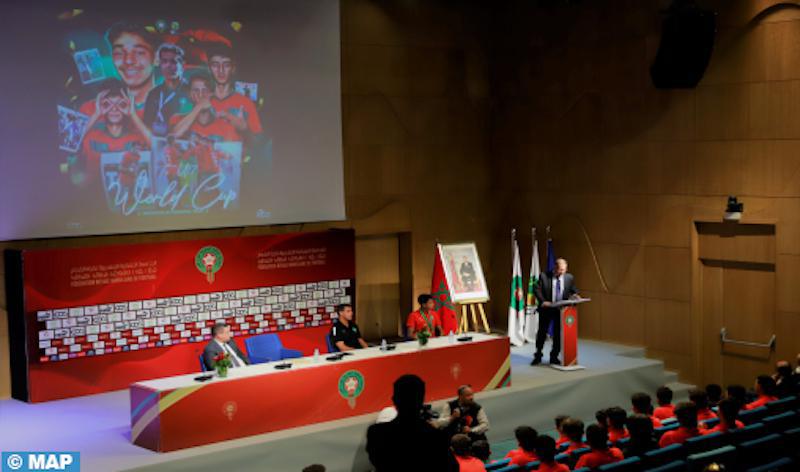 Cérémonie en l’honneur de l’équipe du Maroc U17 vice-championne d’Afrique