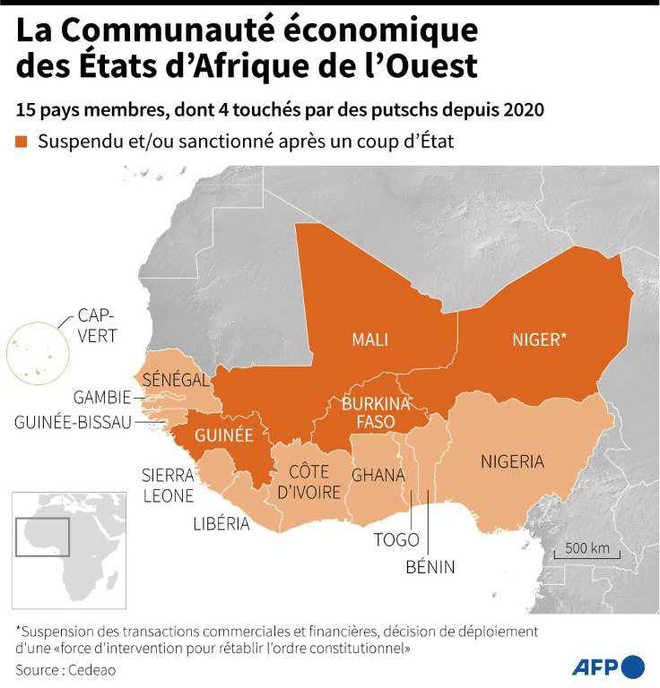 Niger: réunion militaire ouest-africaine, Berlin veut des sanctions européennes