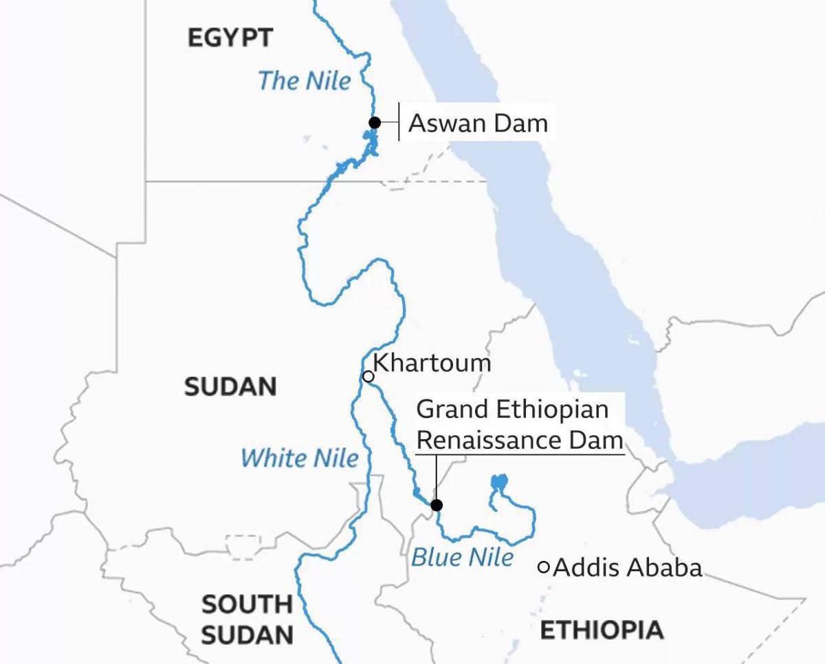 L'Egypte est en colère contre l'Ethiopie à propos du barrage du Nil Bleu