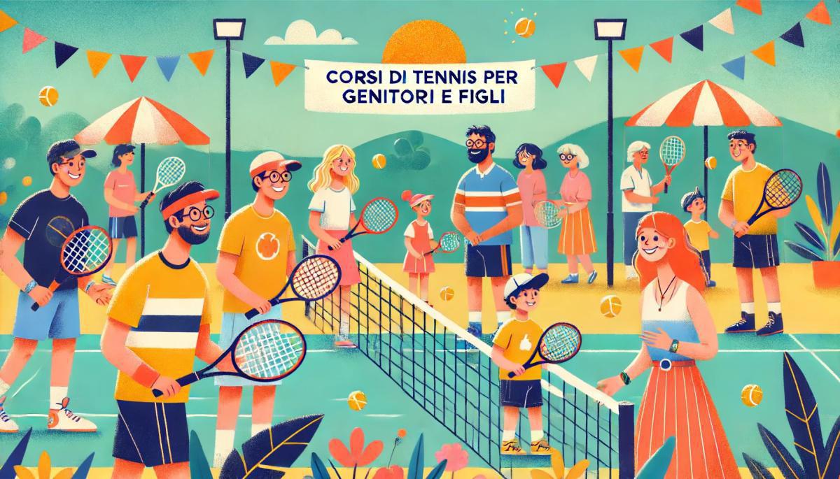 News: Introduzione dei Corsi di Tennis per Genitori e Figli News: Introduzione dei Corsi di Tennis per Genitori e Figli
