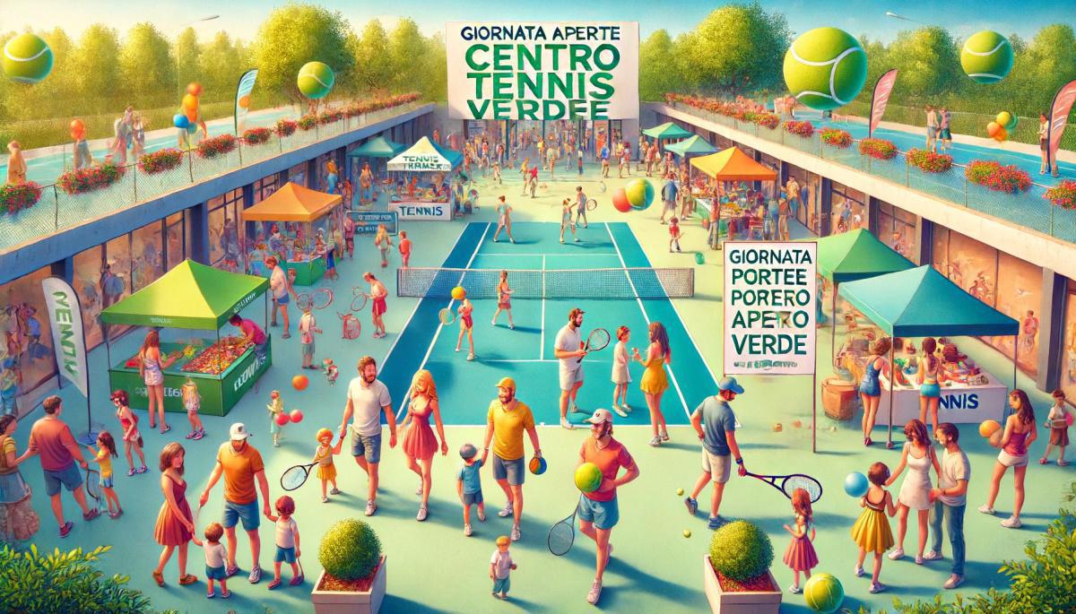 Avviso: Giornata Porte Aperte al Centro Tennis Verde Avviso: Giornata Porte Aperte al Centro Tennis Verde