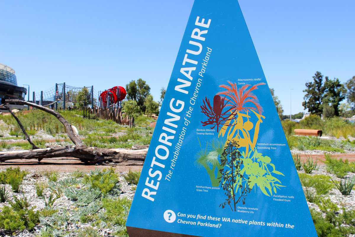 Chevron Parkland, Optus Stadium Chevron Parkland, Optus Stadium