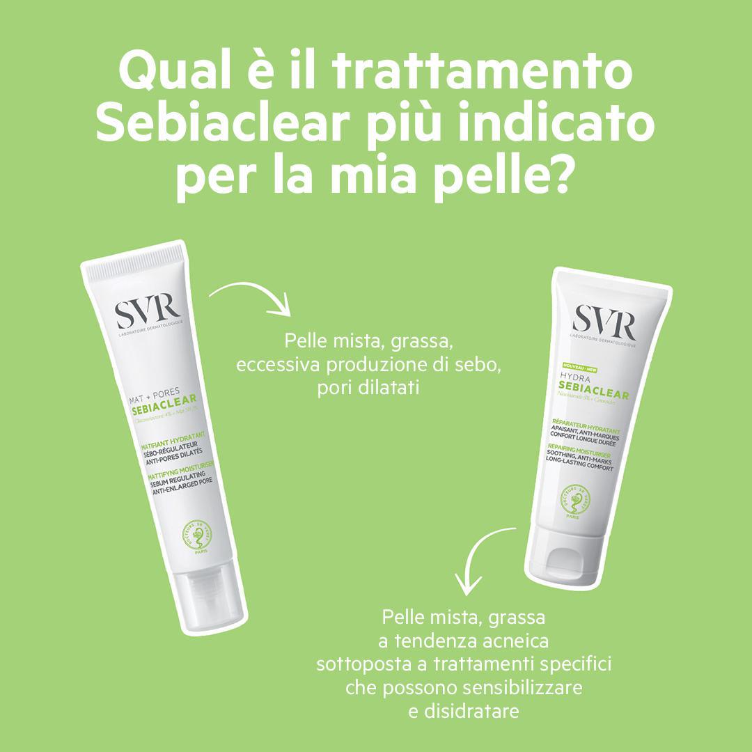 Combatti l'acne da rientro con SVR