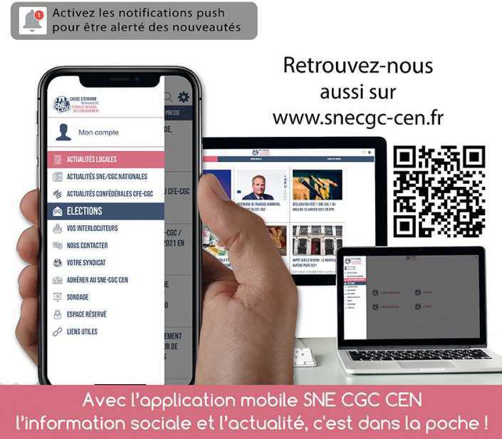 Bienvenue sur le site SNE-CGC CEN Bienvenue sur le site SNE-CGC CEN