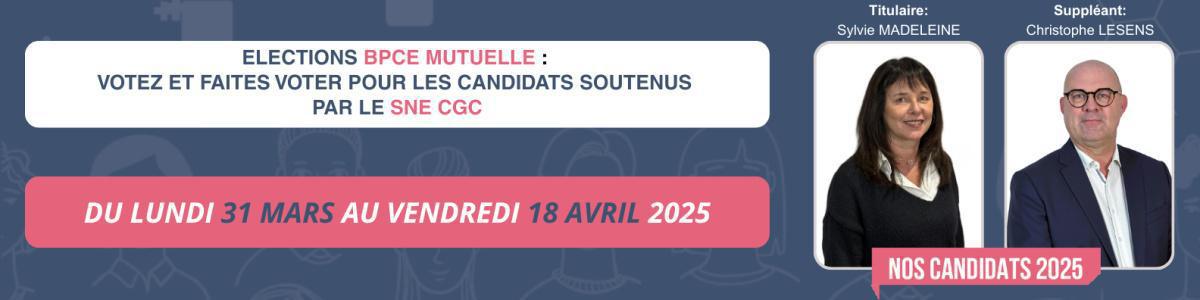 BPCE MUTUELLE: ÉLECTION DE VOS DÉLÉGUÉS