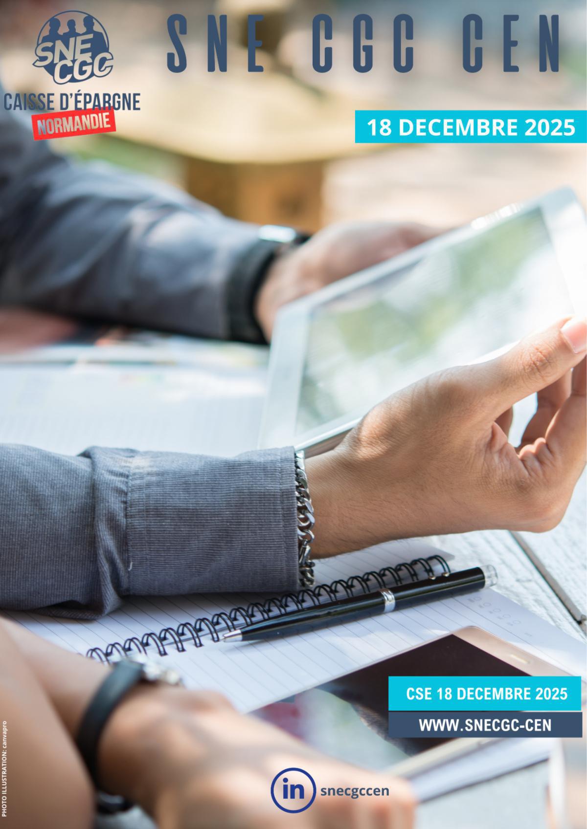 CSE 18 DECEMBRE 2025