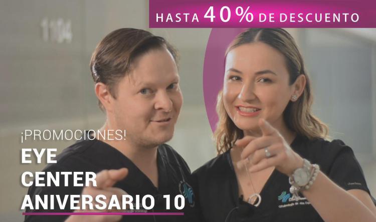 Promociones por el Aniversario 10 de Eye Center