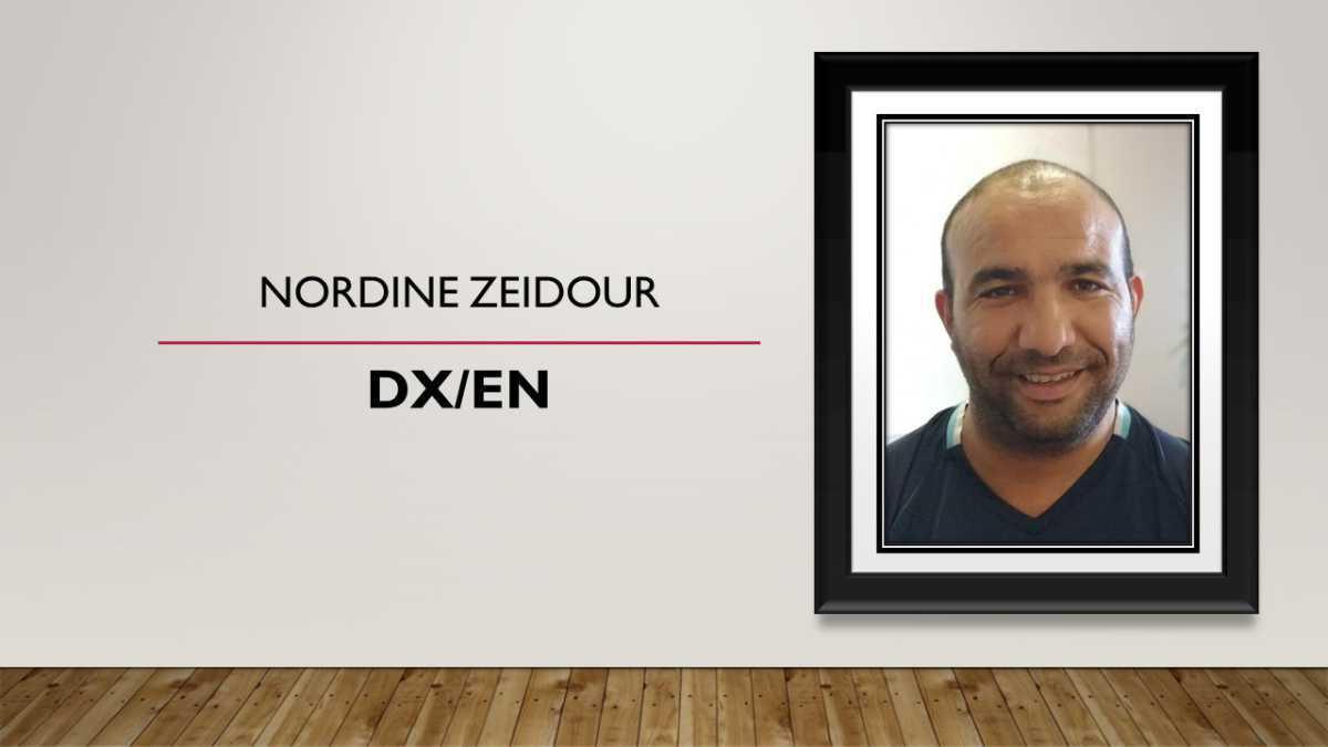 Nordine ZEIDOUR (DX/EN) FO Melox