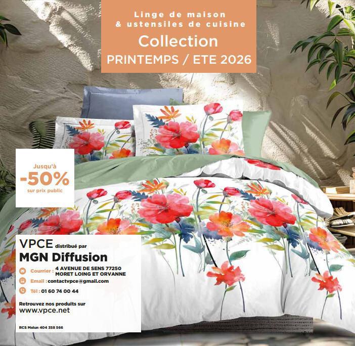VPCE Linge de maison Eté 2026