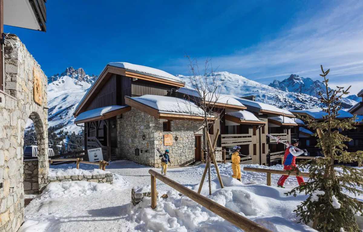 MERIBEL MOTTARET : LE HAMEAU DU MOTTARET (SAVOIE)