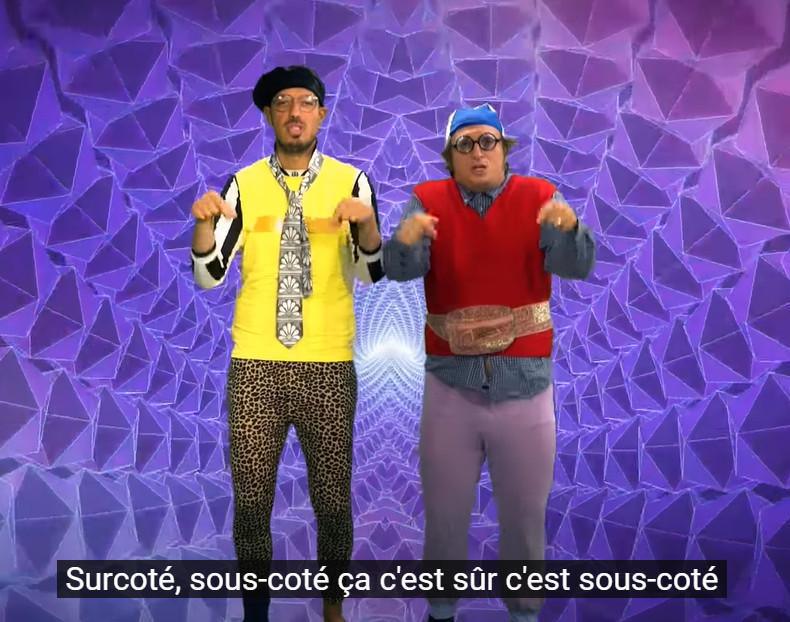 Surcoté, sous-coté, ça c'est sûr, c'est sous-côtés! Surcoté, sous-coté, ça c'est sûr, c'est sous-côtés!