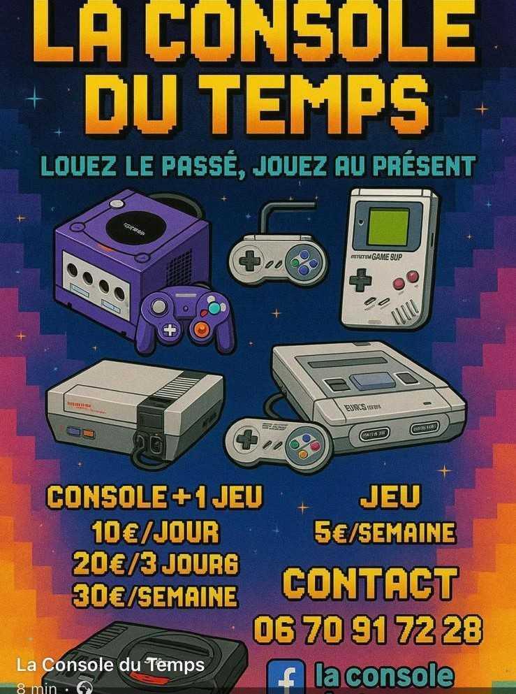 Nouveau sur Roquemaure : La console du temps ! Nouveau sur Roquemaure : La console du temps !