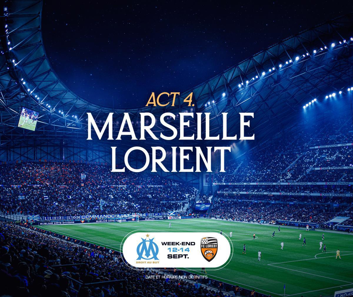 Abonnements CSE 2025/2026: Olympique de Marseille vs FC Lorient
