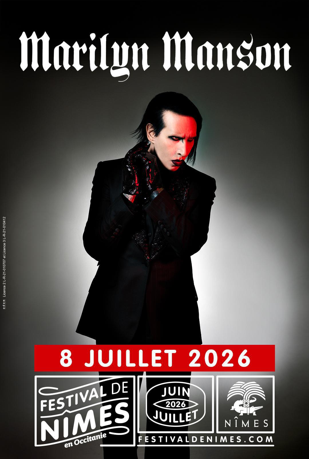 Festival de Nîmes : MARILYN MANSON