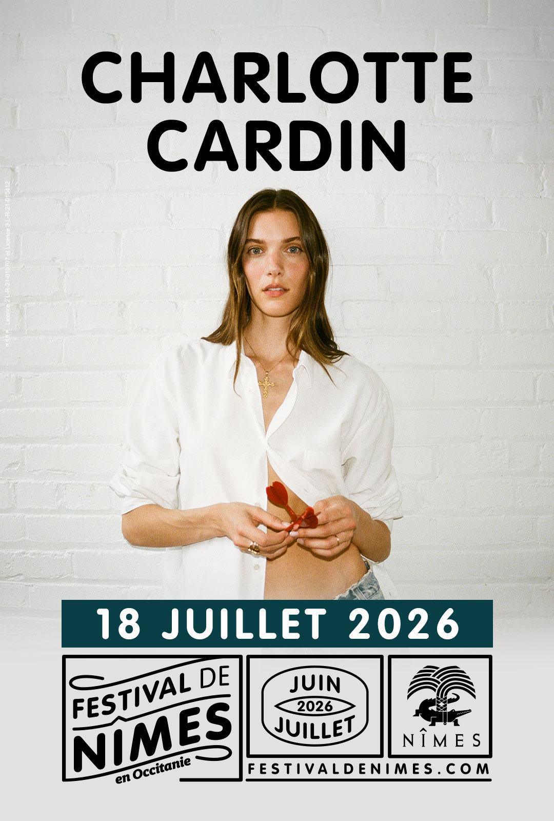 Festival de Nîmes : CHARLOTTE CARDIN
