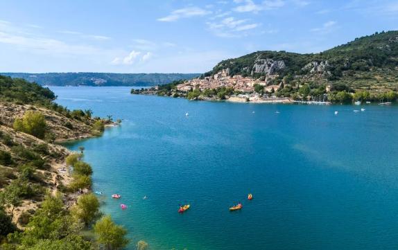 BAUDUEN : Camping Lac de Sainte Croix (Var)