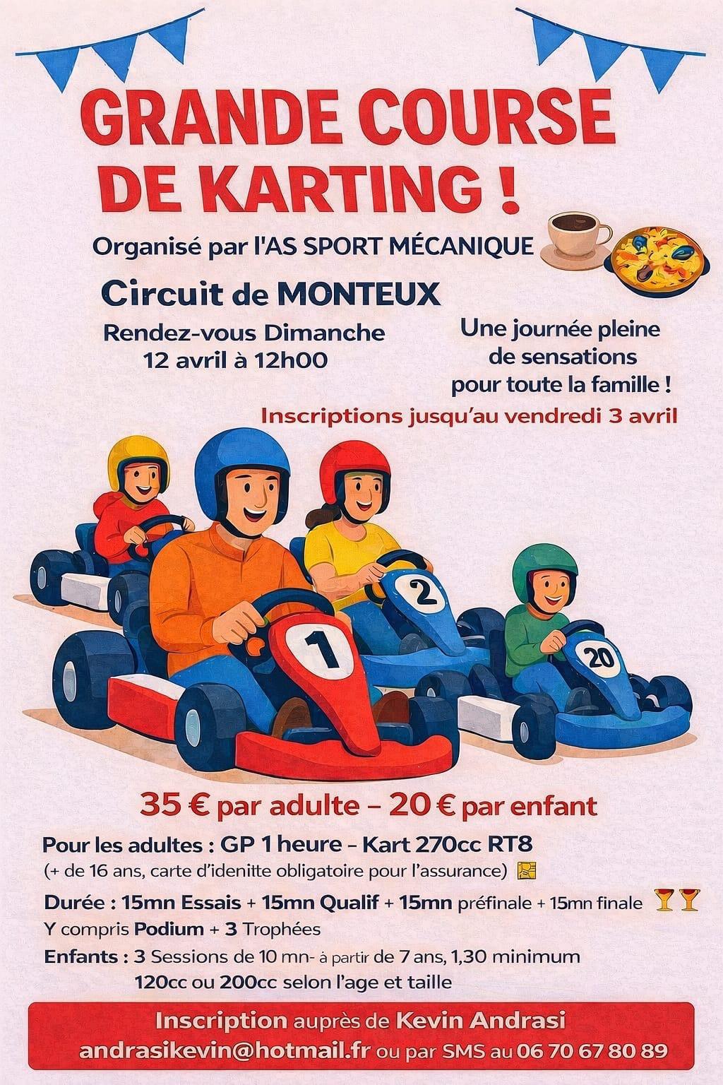 Grande course de Karting Monteux