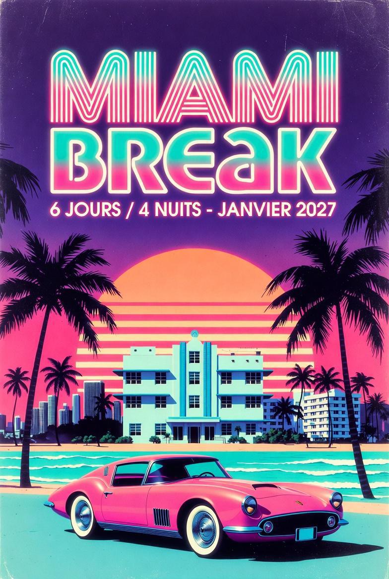 🌴 MIAMI BREAK - 6 jours / 4 nuits ☀️ 🌴 MIAMI BREAK - 6 jours / 4 nuits ☀️