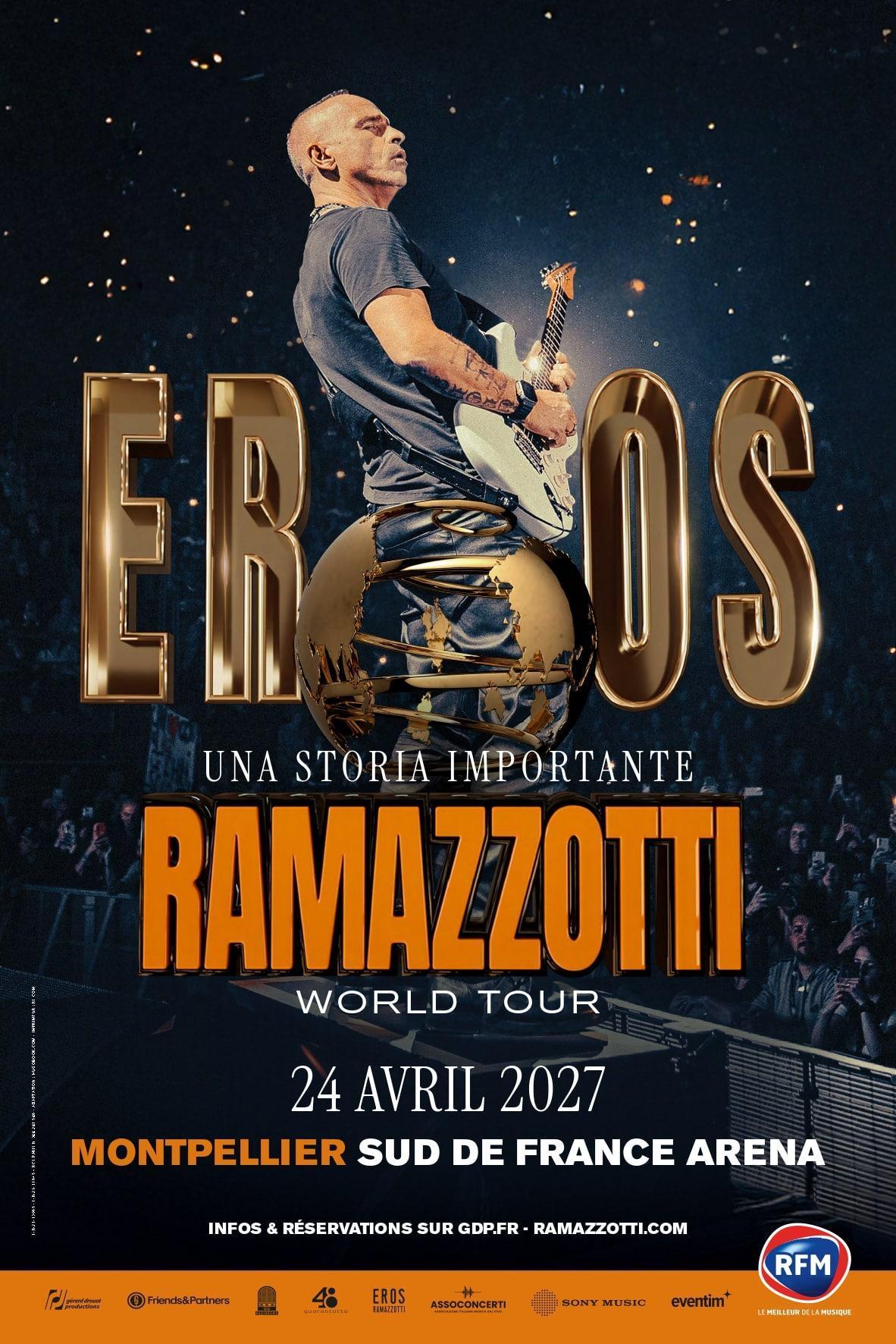 🎤 Eros Ramazzotti - Una Storia Importante World Tour