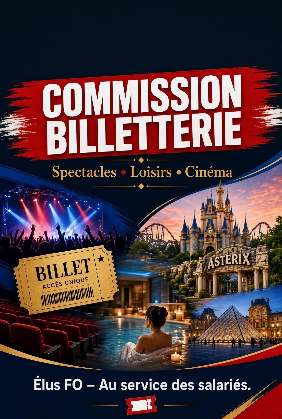 Billetterie : Faciliter l'accès aux loisirs, à la culture et aux grands événements