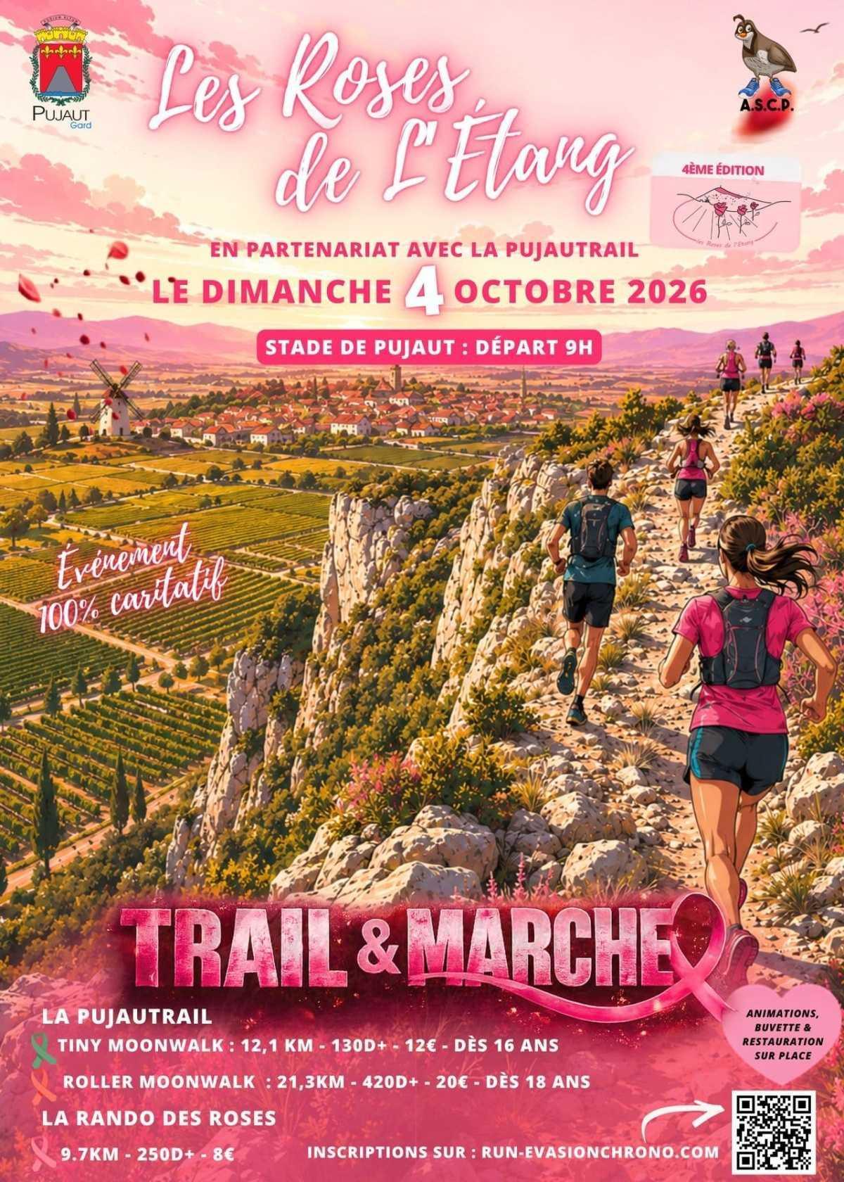Octobre Rose : Les roses de l'étang