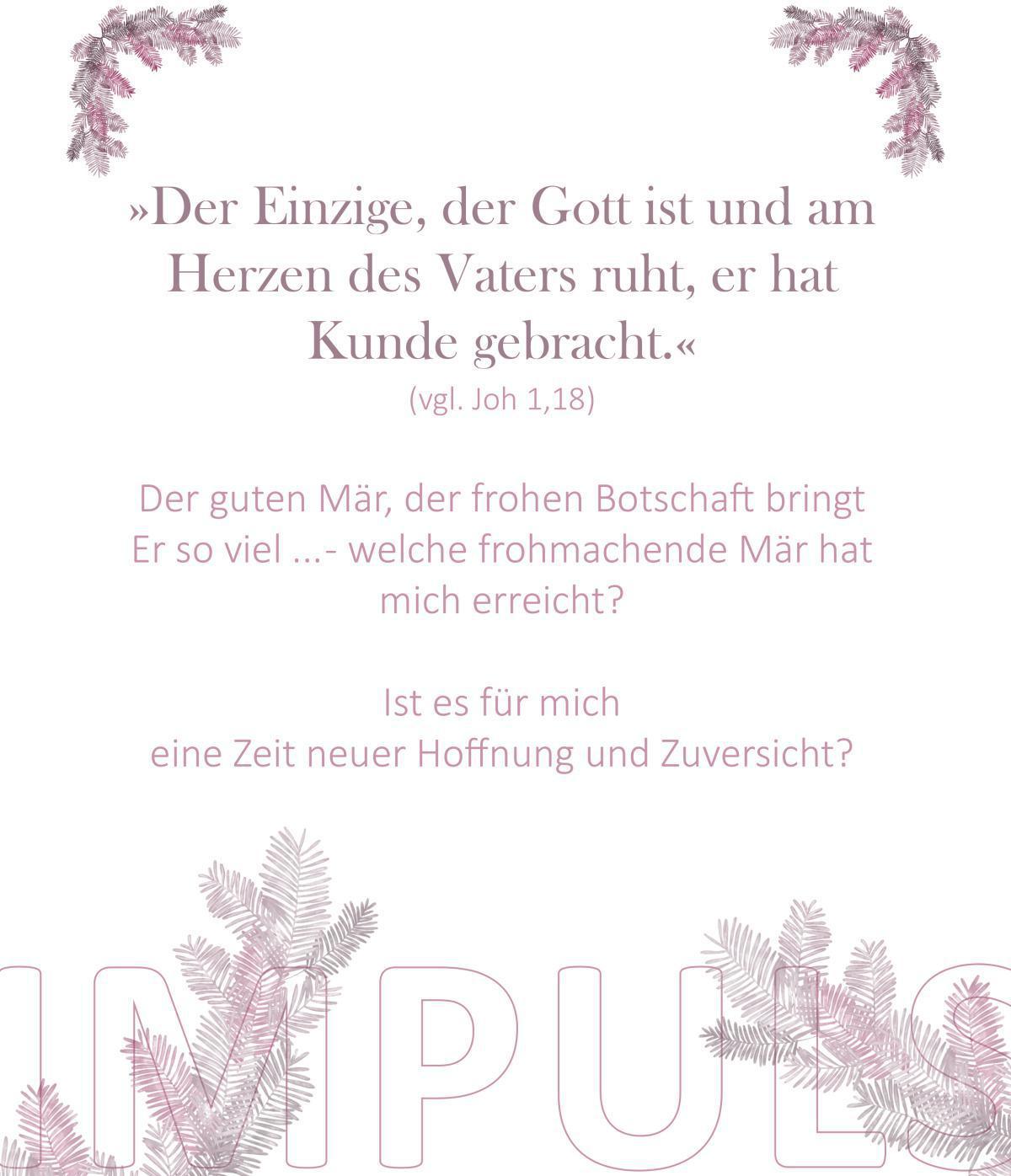 14. KirchBesuch ~ Advent - Impuls: eine neue Zeit voller Hoffnung und Zuversicht 14. KirchBesuch ~ Advent - Impuls: eine neue Zeit voller Hoffnung und Zuversicht