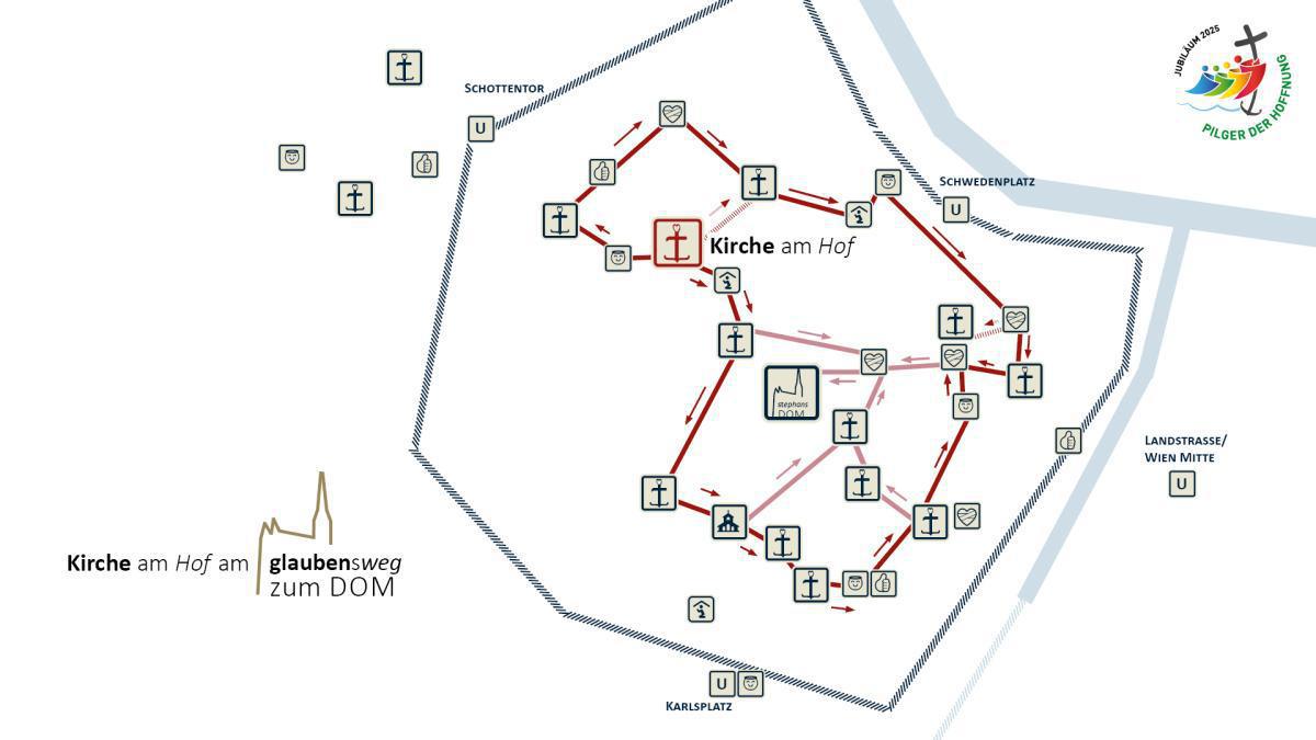 Kirche am Hof (HU): Am Hof-templom: Az angyalok és horvátok temploma
