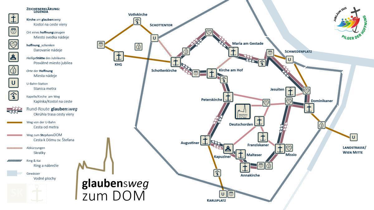 Maria am Gestade (SK): – kde mestský patrón nikdy nežil, ale teraz tu odpočíva...