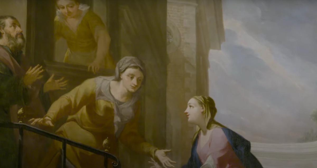 Una visita al Monasterio de la Visitación - en la iglesia de las Hermanas Salesianas