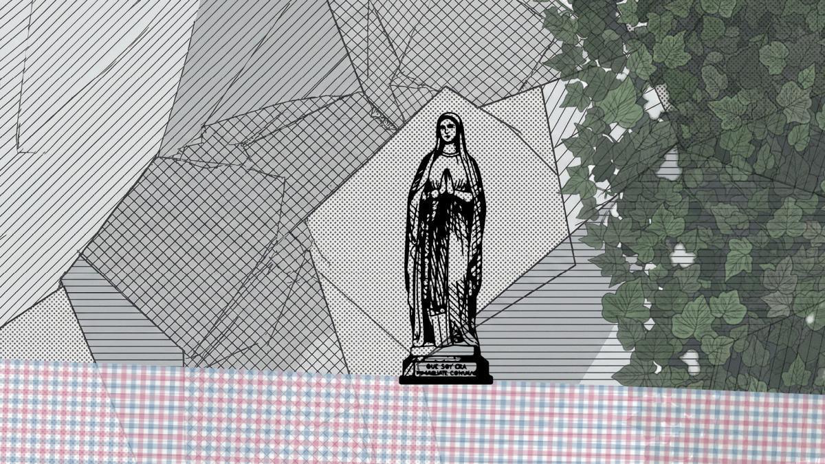 Willkommen bei der Lourdes-Grotte von St. Rochus, bei Bernadette, ...!